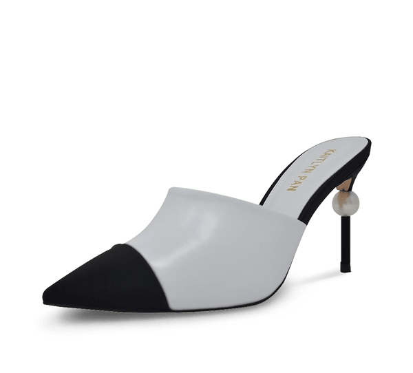 Debbie Two Tone Pearl Mules