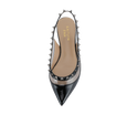 Valencia Spiky Pointed Toe Slingbacks - Kaitlyn Pan Shoes