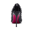 Spikes Pink Sole High Heel Pumps - Kaitlyn Pan Shoes