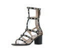 Julia Studded Block Heel Gladiators - Kaitlyn Pan Shoes