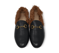 Tamara Buckled Loafers with Fur - Kaitlyn Pan Shoes