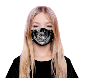 Skull Washable Mask - Kaitlyn Pan Shoes